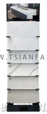 6X12 Large Format Texture Stone Porcelain Tile Display Rack
