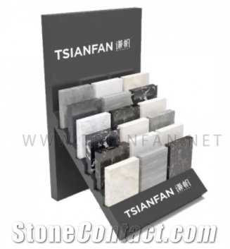Marble Quartz Stone Porcelain Tile Sample Counter Stand