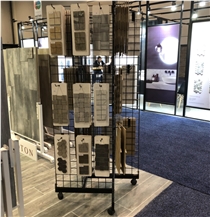 Metal Wire Showroom Mosaic Ceramic Tile Sample Display Stand