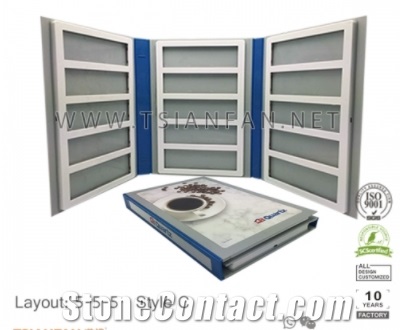 Plastic Stone Sample Binder