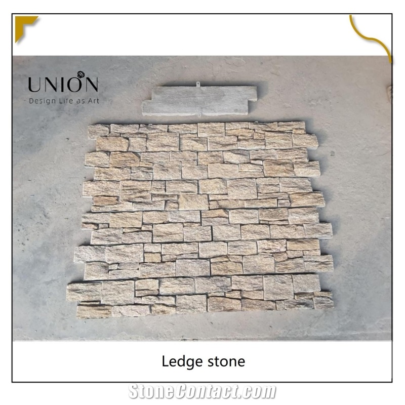 UNION DECO Granite Cement Stone Panel Outdoor Wall Stone