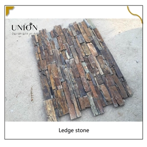 UNION DECO Natural Split Cultural Stone Slate Ledger Stone