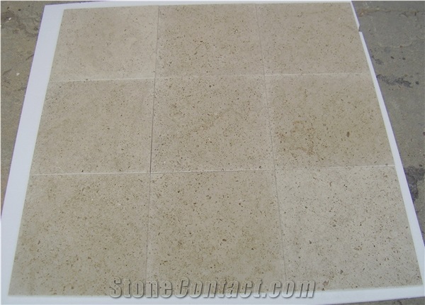 Gascogne Beige Limestone Slabs, Limestone Tiles