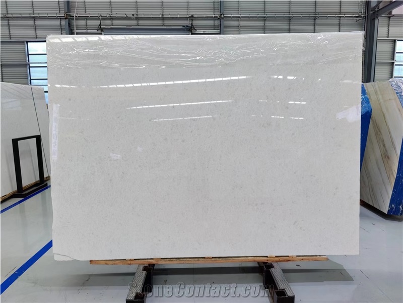 Vietnam Pure White Marble Slabs Crystal White Marble