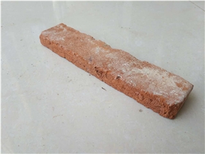 Antique Red Reclaimed Used Brick Veneers For Wall Decoration