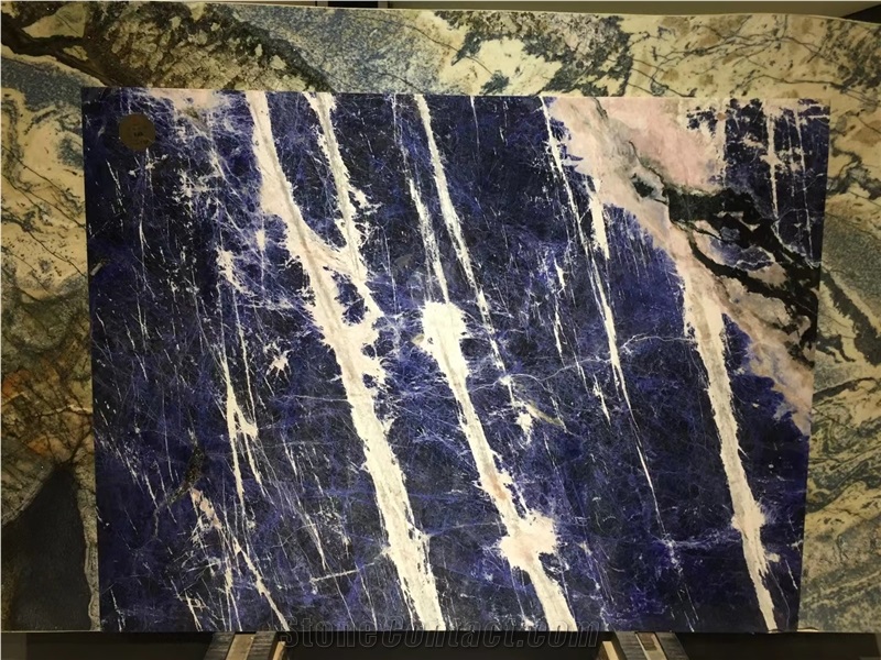 Brazil Blue Sodalite Slabs