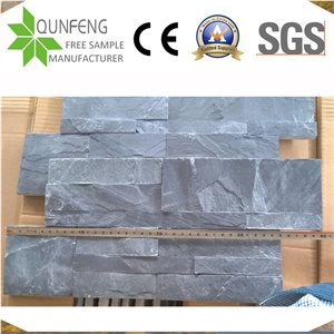 Black Split Culture Stone China Slate Wall Tile