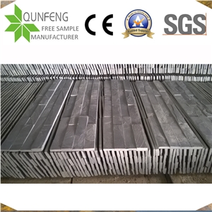 Cheap Black Stone Wall Decor Stacked Slate Culture Stone