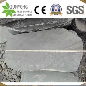 China Natural Black Stone Random Slate Walkway Pavers