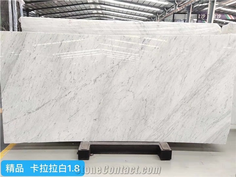 Commercial Carrara White Slab, Carrara Interior Floor Wall