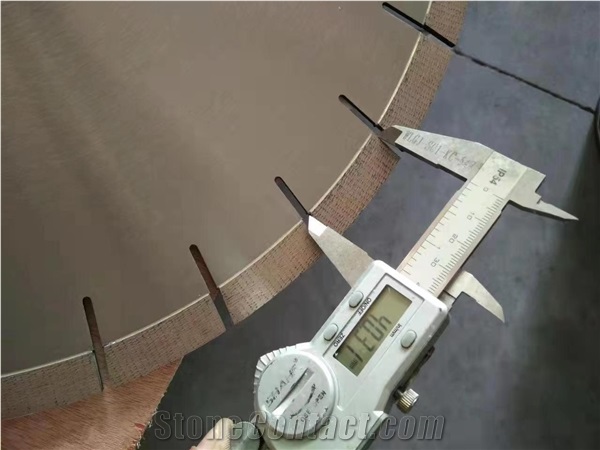 Diamond Arrayed Arix Cutting Blade For Granite Marble