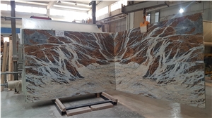Blue Jeans Marble Bookmatch