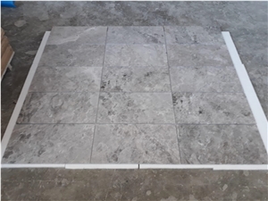 Tundra Grey Marble Sandblasted Polished
