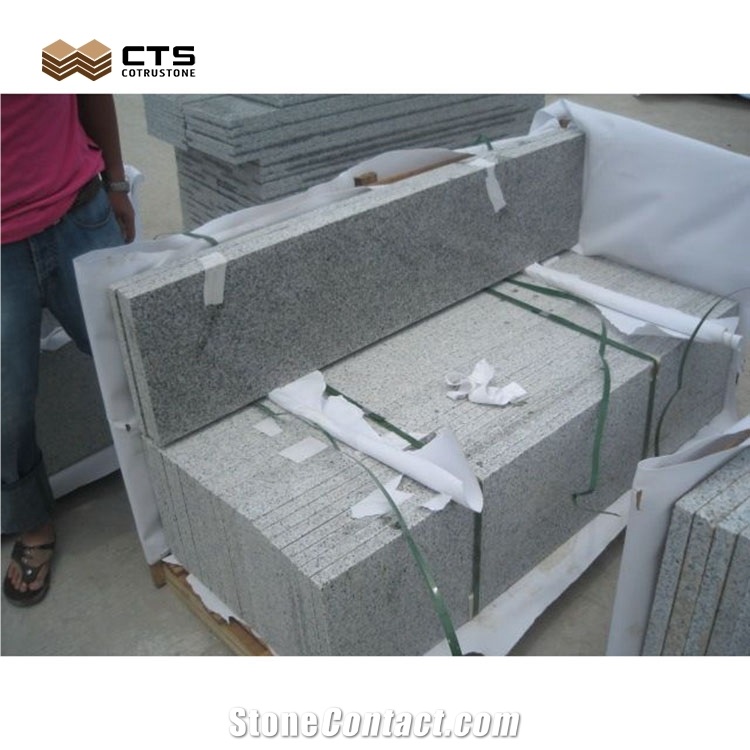 China G640 Polished Grey Granite Custom Size Outside Floor