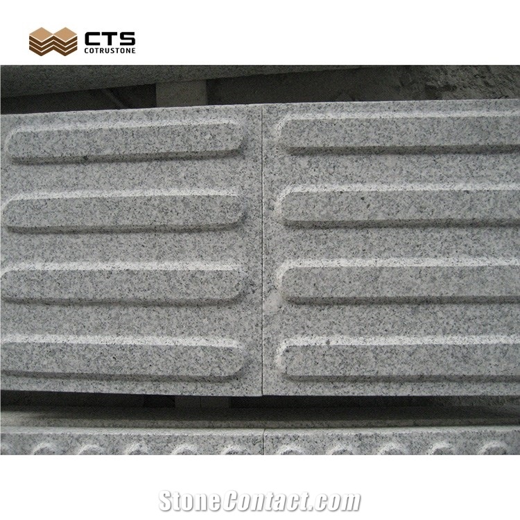 Blind Stone Paver G603 Granite Outside Road Customized Size Tactile Pavers