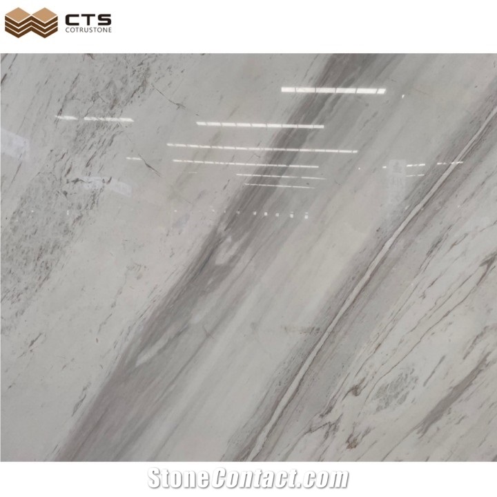 Glossiness Old Volakas Marble Slab For Interior Wall Floor