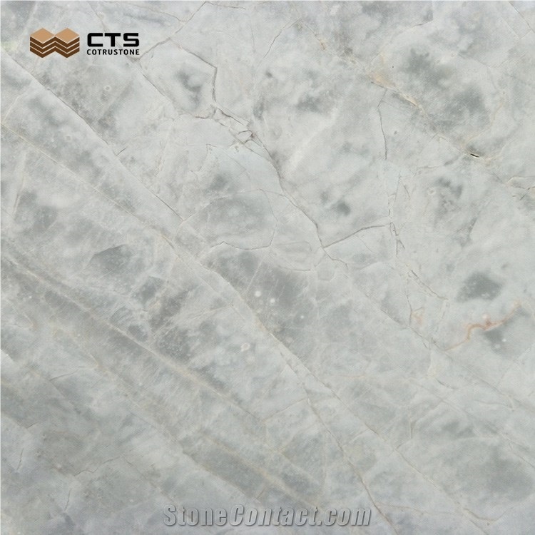 Ice Grey Marble Best Price High Quality Polish Slab Custom