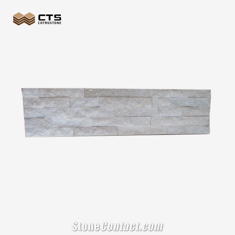 White Culture Stone Loose Wall Cladding Best Price High End