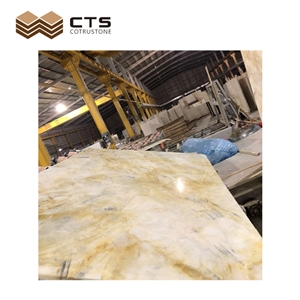 Wholesale Phoenix Jade Glossiness Onyx Slab Backwall Design