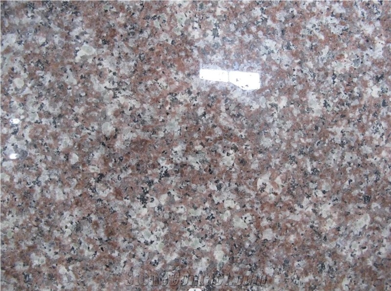 Chinese Luoyuan Red Granite Luna Pearl Granite Slabs