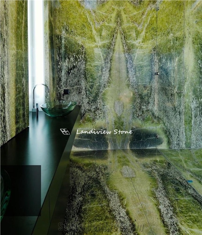 Connemara Green Irish Green Marble Bathroom Decration
