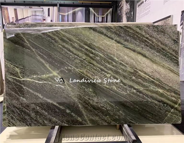 Connemara Green Marble Slabs For Wall And Floor