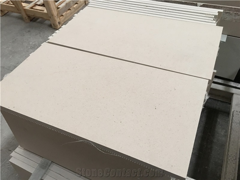 Gascogne Cream Limestone Tiles Slabs