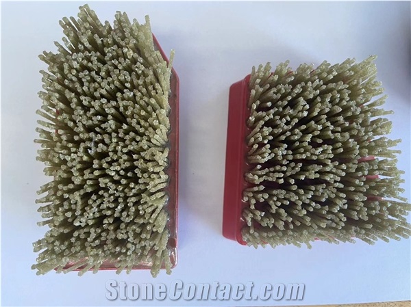 Diamond Antique Abrasive Round Brush For Aging Surfaces