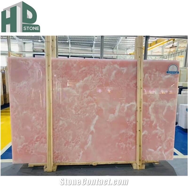 Luxury Pink Onyx For Wall And Floor