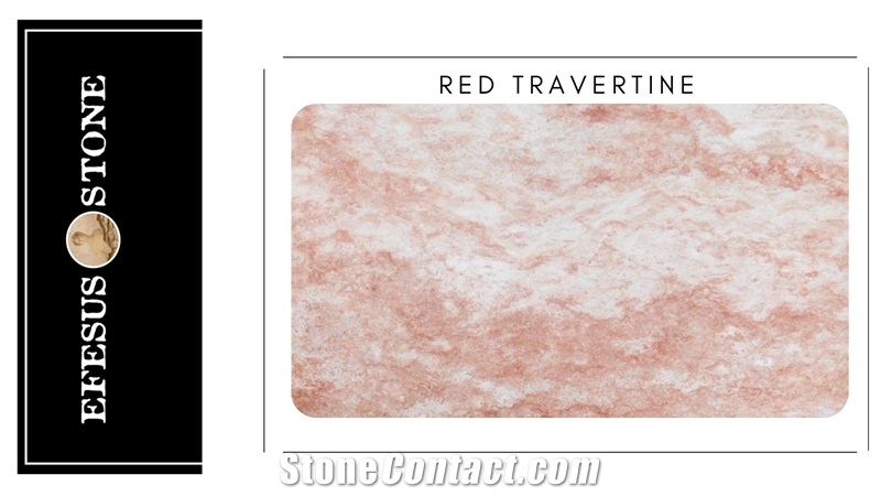 Red Travertine Stones