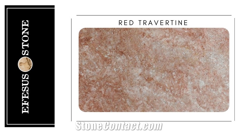 Red Travertine Stones