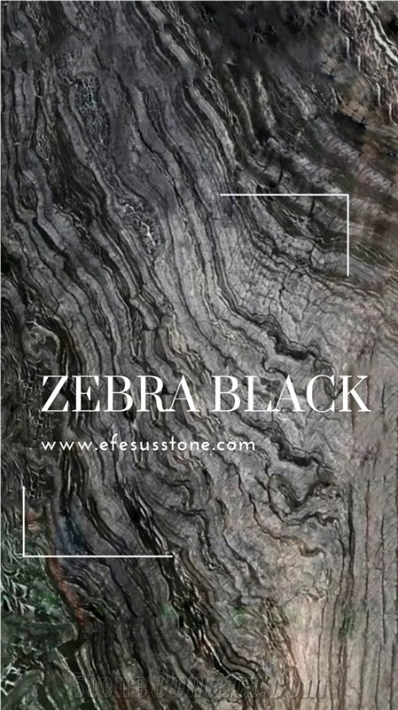 Black Wood Vein Marble