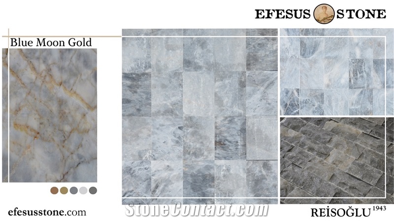 Blue Marble Stone, Afyon Gray Marble