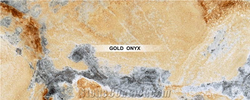 Gold Onyx Stones