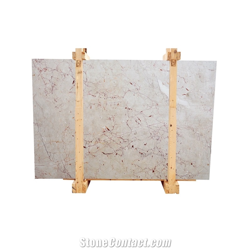 Small Fossil Beige Marble Stones