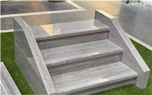 Cardi Grey Marble Stair Treads Steps