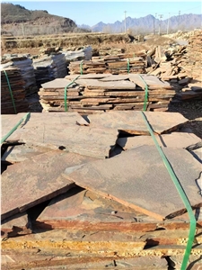 Cheap Rusty Slate Flagstone Irregular Crazy Pattern Patio