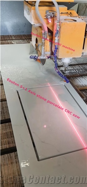 5+1 Axis Stone CNC Bridge Cutting Machine
