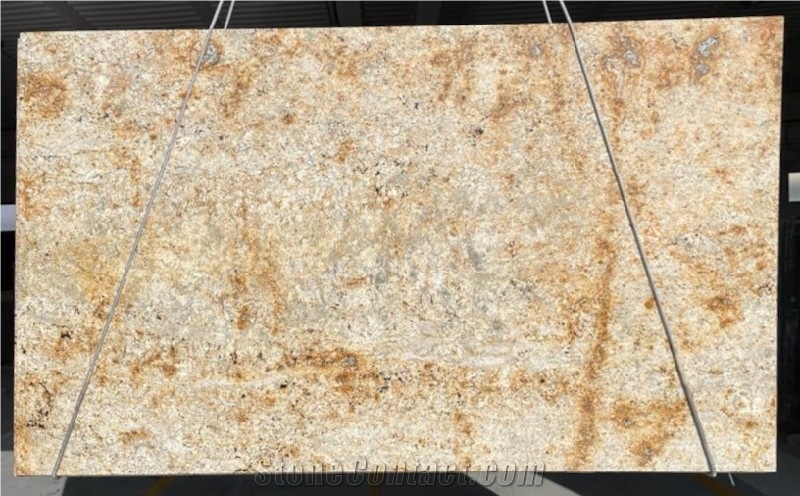 Colonial Gold Granite Slabs