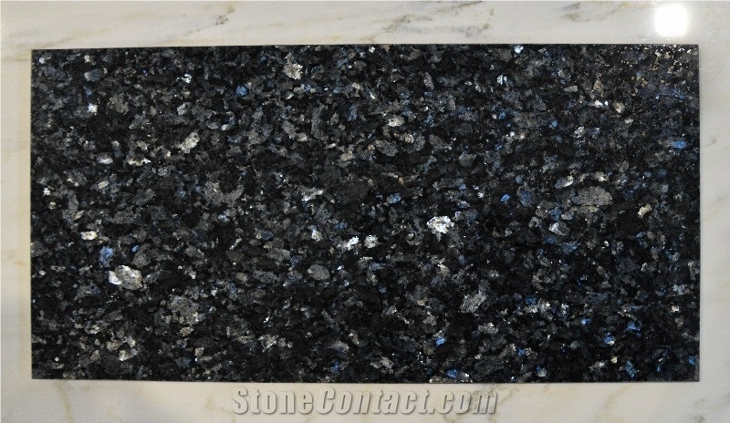 Labrador Blue Pearl Granite Slabs, Tiles