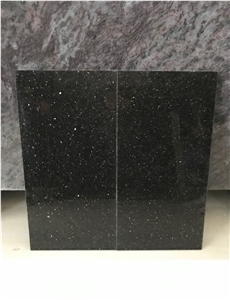 Negro Stargate Granite Slabs, Tiles