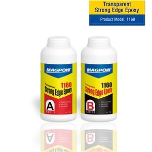 Transparent AB Epoxy Adhesive For Stone Edge Bonding