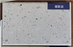 White Terrazzo Stone Panels For Exterior Walls