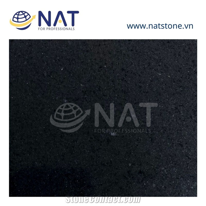 Vietnam Black Granite - Absolute Black Polished Countertop