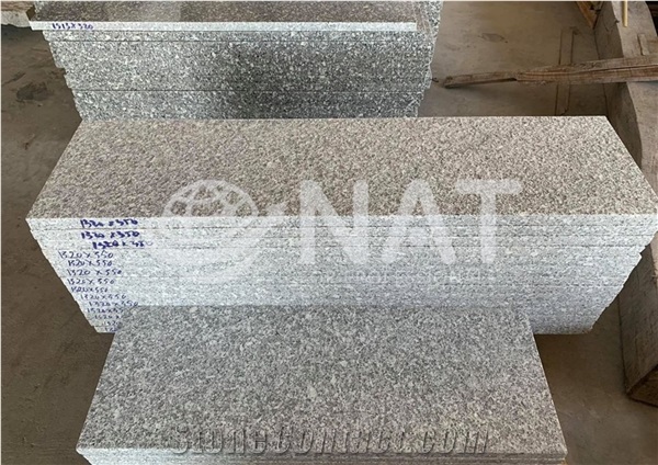 Vietnam Grey White Granite Flamed - SL Granite Flamed Tiles