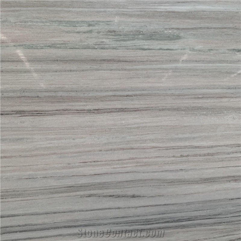 Crystal Wooden White Marble Slabs For Wall Tiles And Floor
