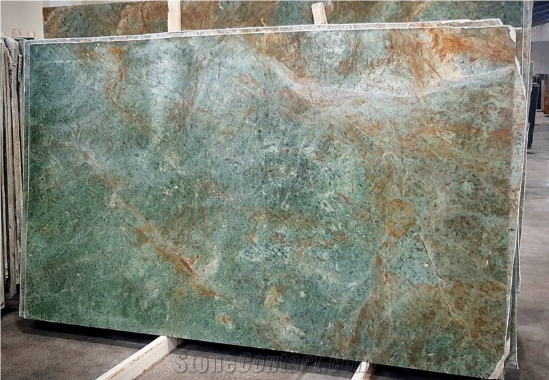 Beautiful Turquoise Granite Stone Slabs