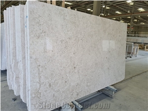 Polished Omani Beige Marble Slabs