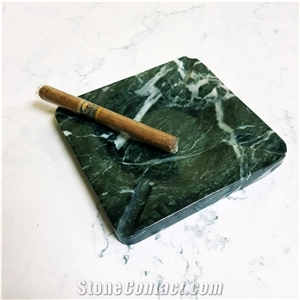 Natural Marble Ashtray Luxury Ashtray Square And Round Shape