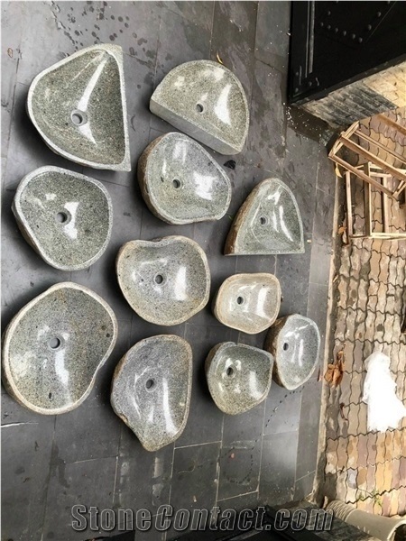 Vietnam Lavabo Natural Stone Wash Sink